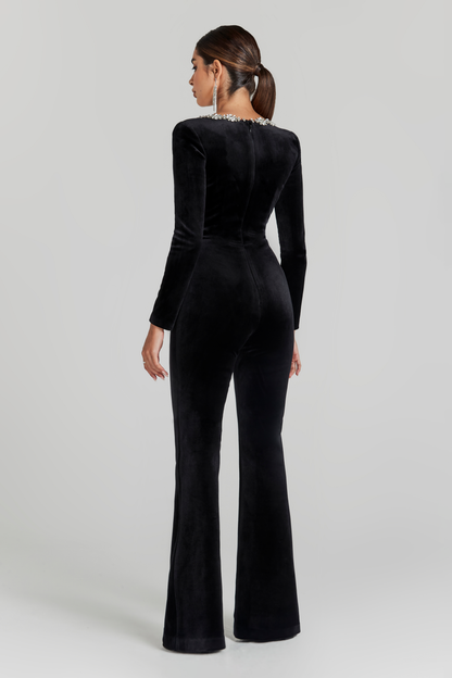 Lunette Damen Jumpsuit Nackendetail