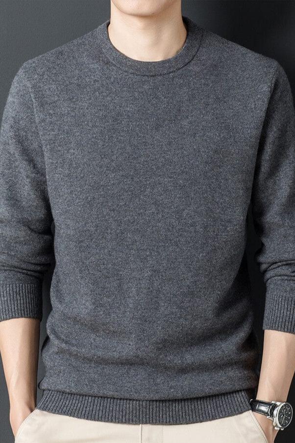 Herren Langarm-Pullover Warmer Lässiger Edgar