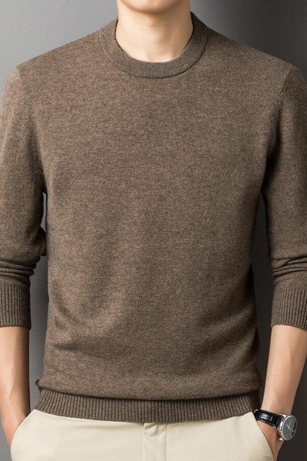Herren Langarm-Pullover Warmer Lässiger Edgar