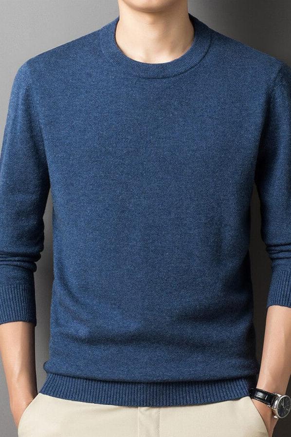 Herren Langarm-Pullover Warmer Lässiger Edgar