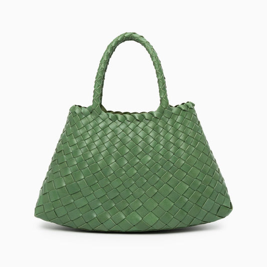 Vera Damenhandtasche Leder Doppelhenkeln Groß Schwarz - Norvielle