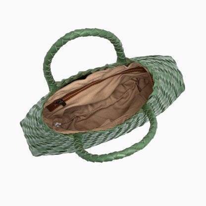 Vera Damenhandtasche Leder Doppelhenkeln Groß