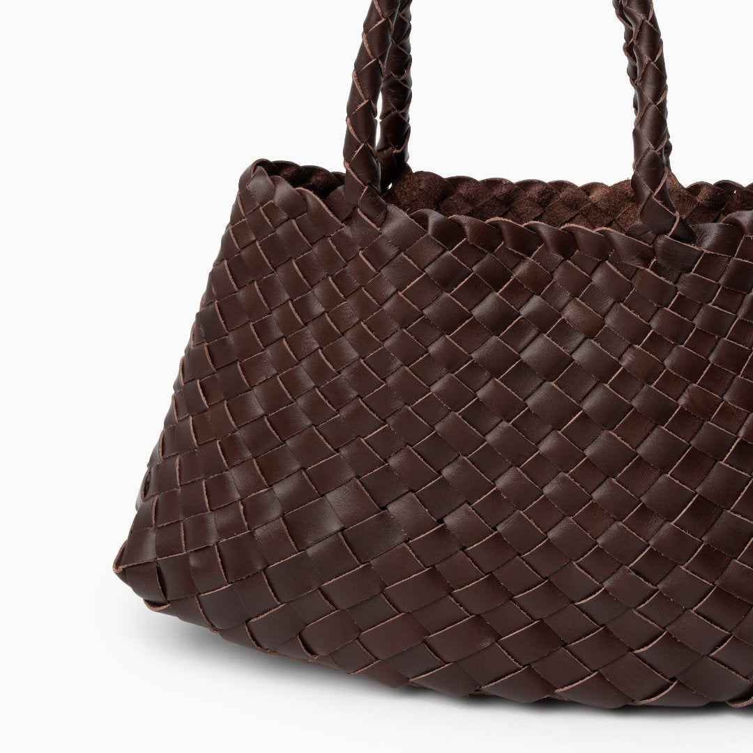 Vera Damenhandtasche Leder Doppelhenkeln Groß