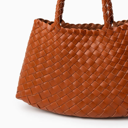 Vera Damenhandtasche Leder Doppelhenkeln Groß