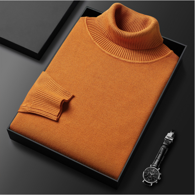 Herren Rollkragenpullover Warm