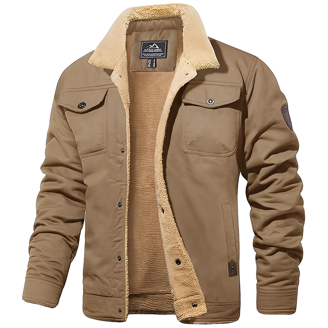 Herren Warme Winterjacke