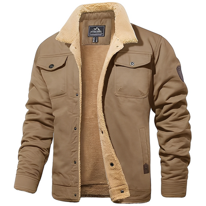 Herren Warme Winterjacke