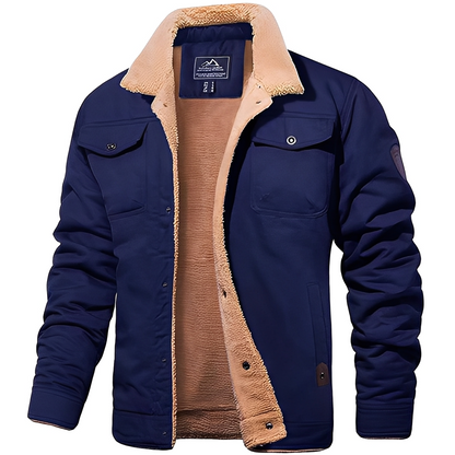 Herren Warme Winterjacke