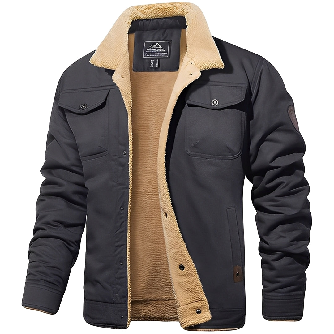 Herren Warme Winterjacke