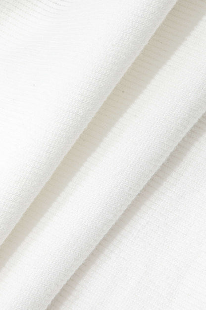 Weißes Damen Tanktop mit Cut-Outs und Nieten