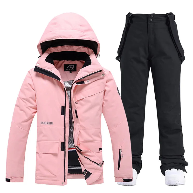 Damen Skioverall Wasserdicht Schnee