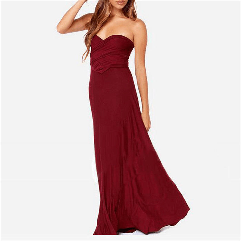 Damen Boho Kleid im Bandagen-Stil von Elarova