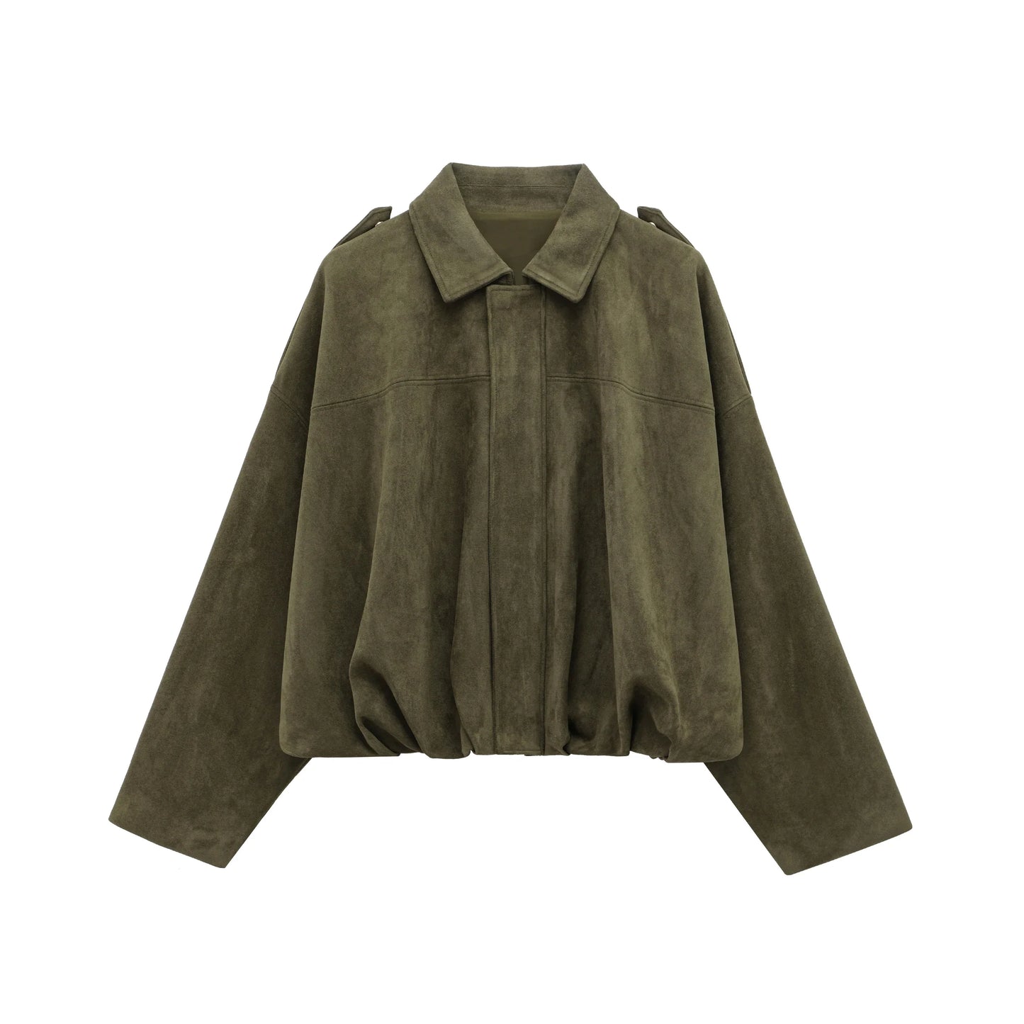 Norvielle Herren Bomberjacke Wildleder