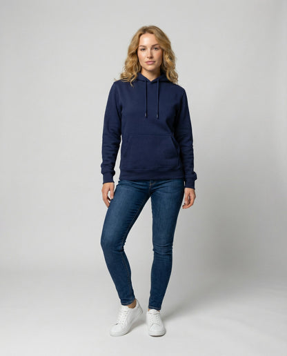 Damen Hoodie Kapuzenpullover Baumwolle