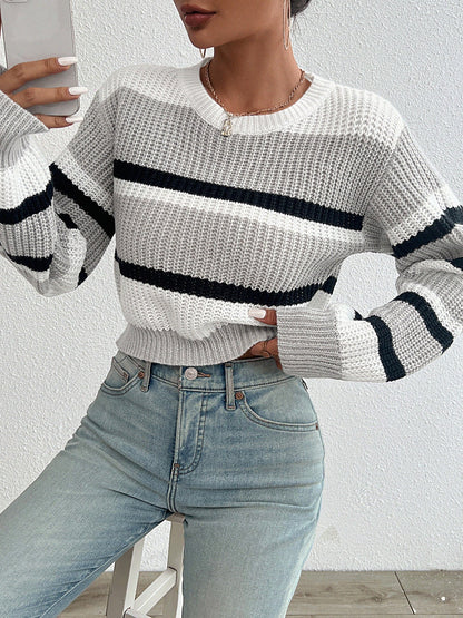 Norvielle Damen Langarm-Pullover