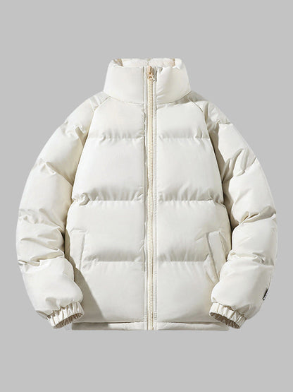 Herren Winterjacke Gepolstert Mit Kapuze