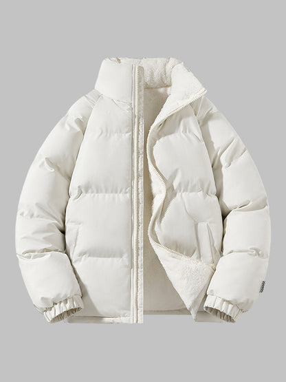 Herren Winterjacke Gepolstert Mit Kapuze