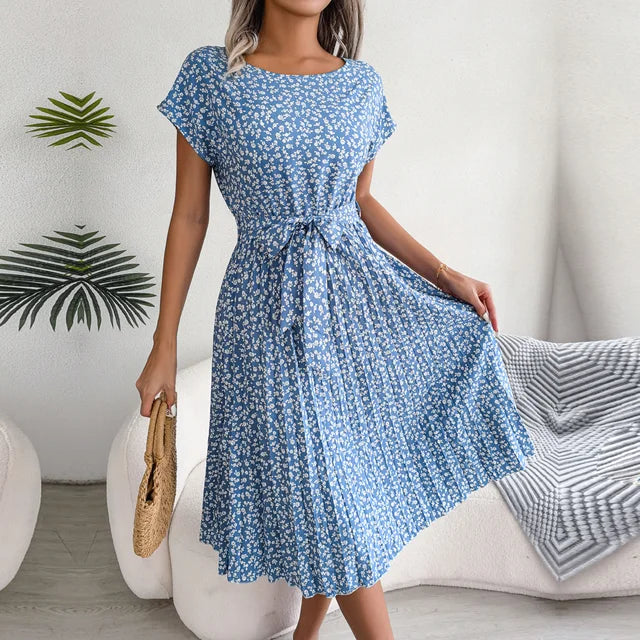 Elegantes Damen Floral Kleid für Jeden Anlass