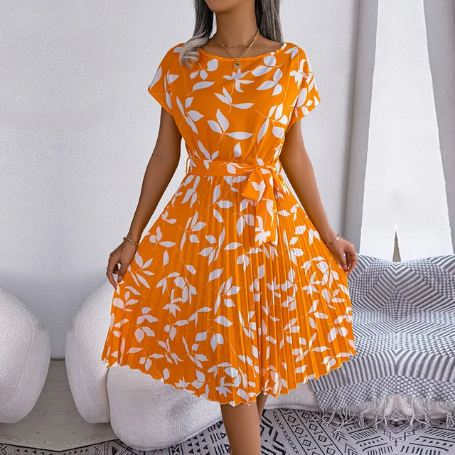 Elegantes Damen Floral Kleid für Jeden Anlass