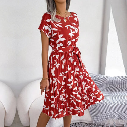 Elegantes Damen Floral Kleid für Jeden Anlass