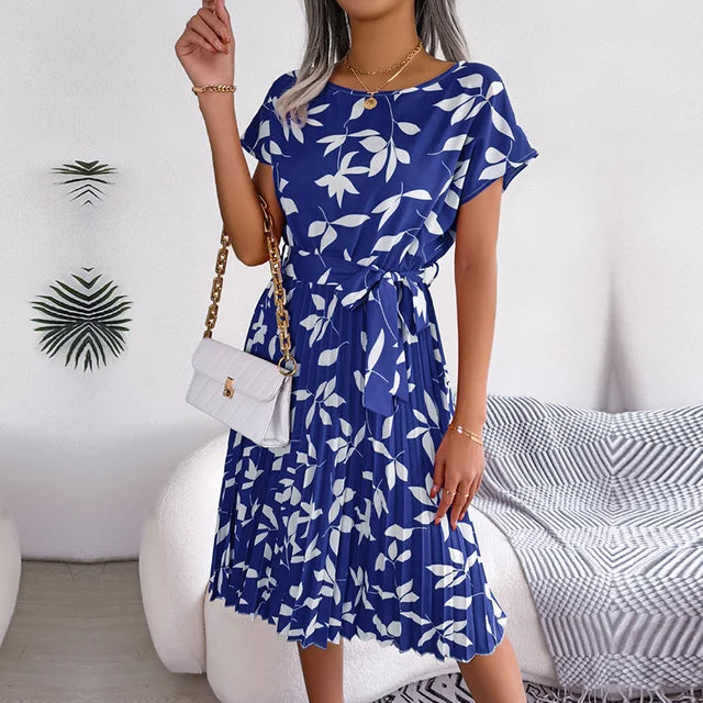Elegantes Damen Floral Kleid für Jeden Anlass