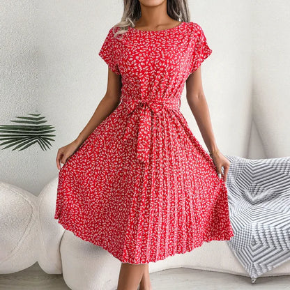 Elegantes Damen Floral Kleid für Jeden Anlass