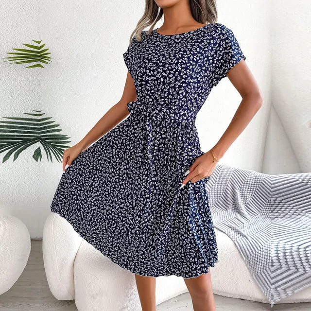 Elegantes Damen Floral Kleid für Jeden Anlass