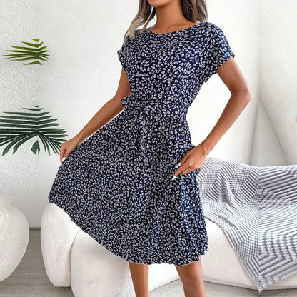 Elegantes Damen Floral Kleid für Jeden Anlass