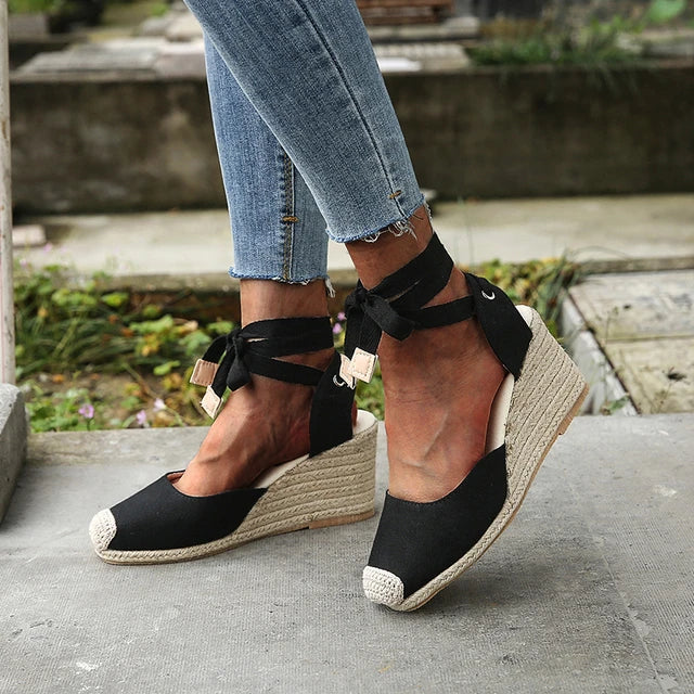 Damen Sandalen Hochabsatz Spitze