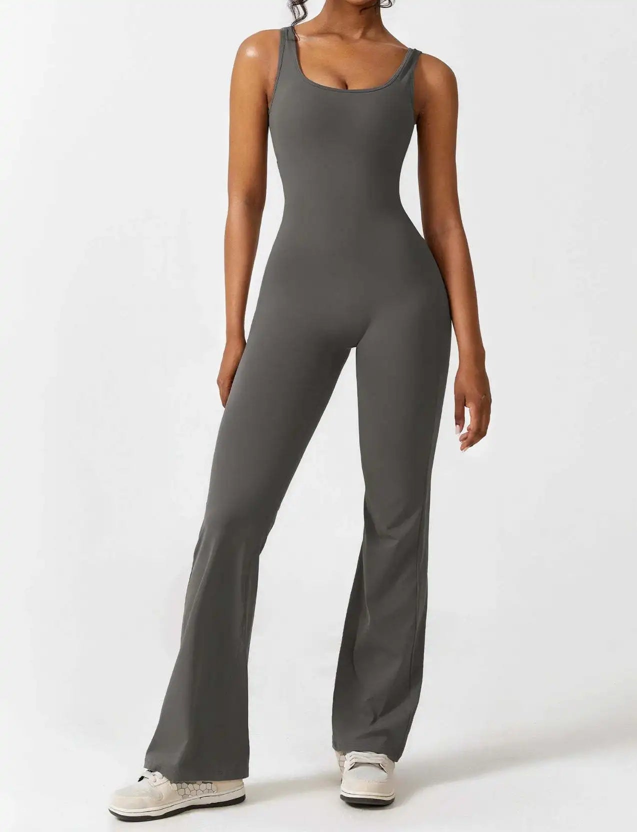 Damen Yoga-Overall Bequem Hohlkreuz-Unterstützung