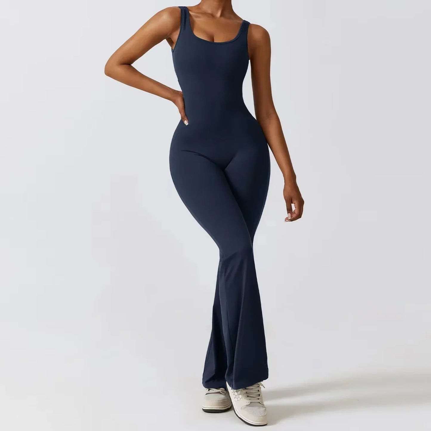 Damen Yoga-Overall Bequem Hohlkreuz-Unterstützung