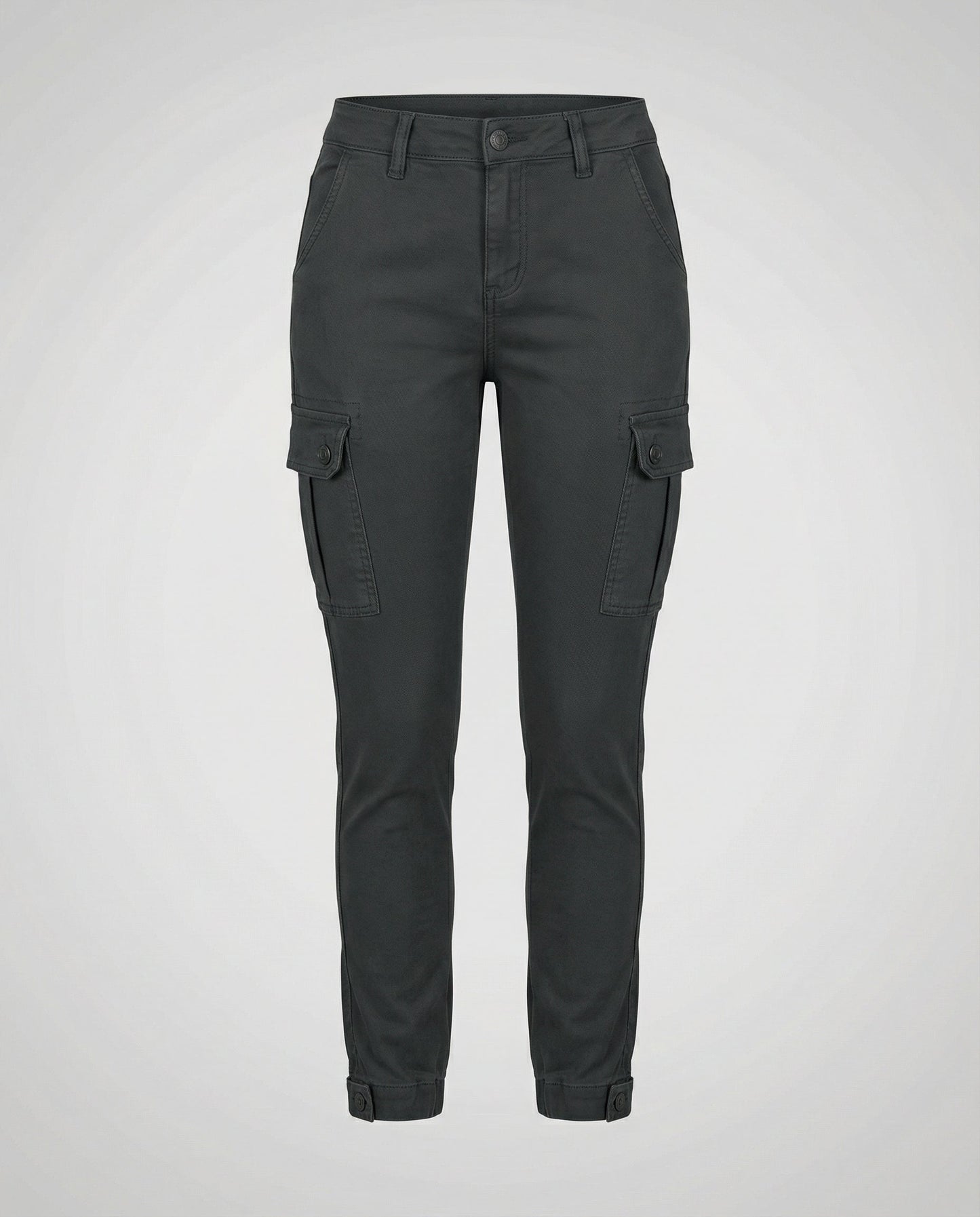 Damen Cargo-Jeans Komfort Baumwolle