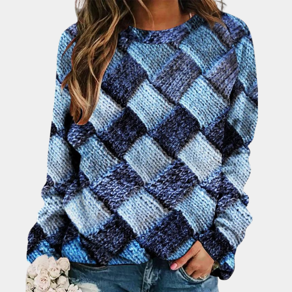 Damen Sommer-Pullover aus Strickstoff