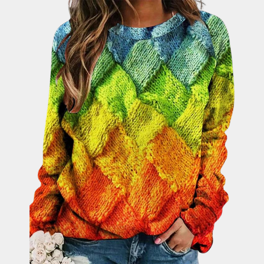 Damen Sommer-Pullover aus Strickstoff