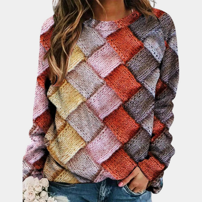 Damen Sommer-Pullover aus Strickstoff