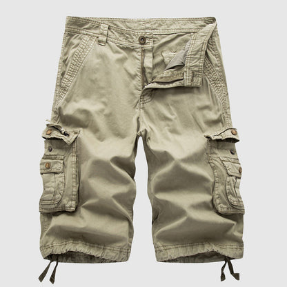 Herren Cargo Shorts Vintage-Stil Mehrere Taschen - Norvielle