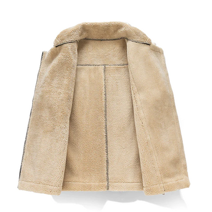 Norvielle Damen Ärmellose Pelzjacke - Norvielle