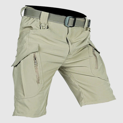 Herren Tactical Cargo Shorts Gürtel Reißverschluss Mehrere Taschen - Norvielle