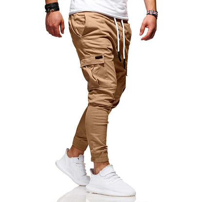 Herren Joggerhose Slim Fit Baumwolle