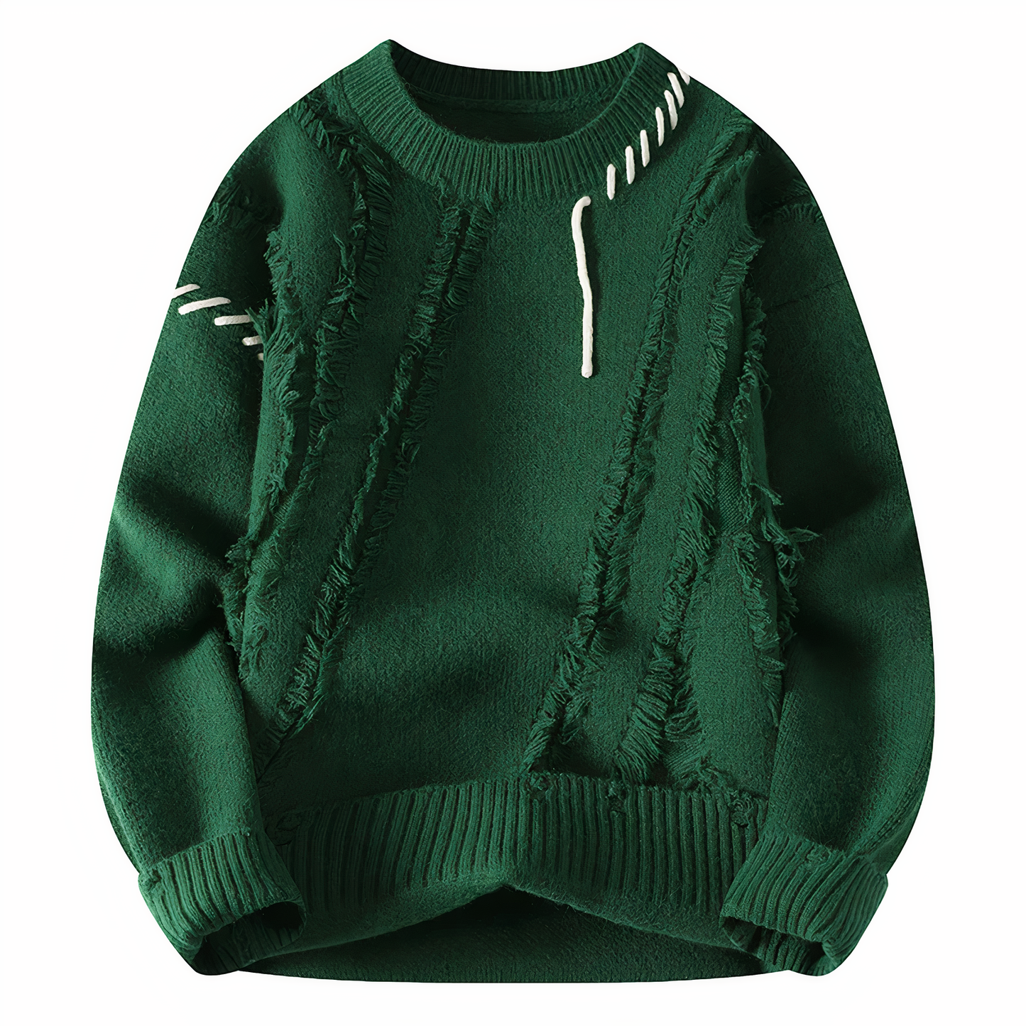 Norvielle Damen Patchwork Pullover Bunt