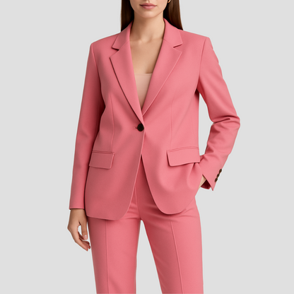 Damen Maßgeschneidertes Anzug-Set Langblazer und Hose