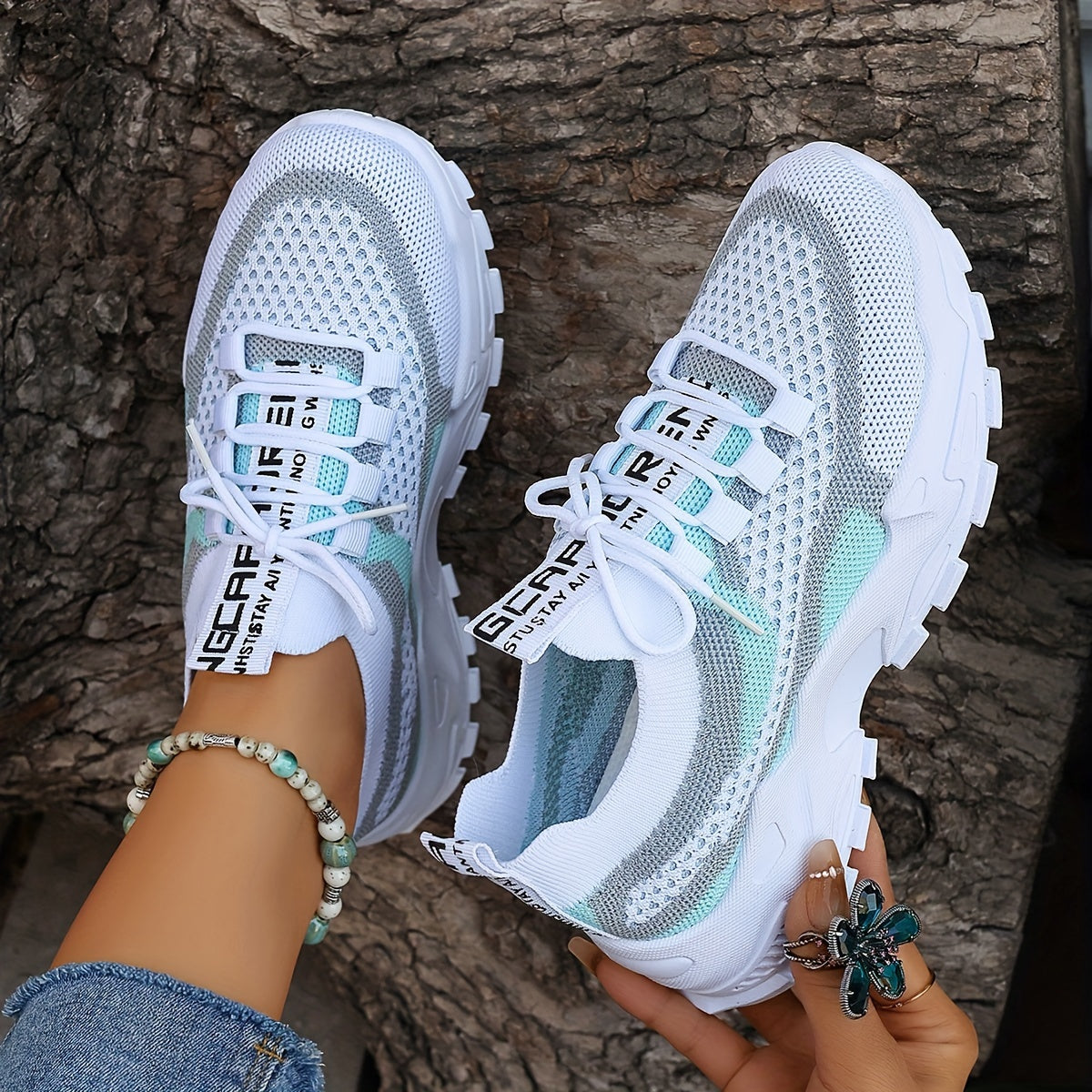 Norvielle Damen Ergonomische Sneaker