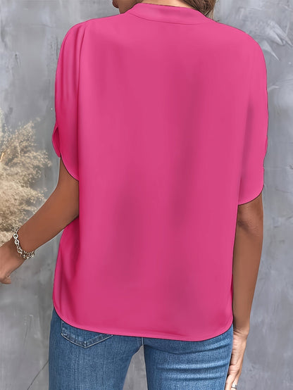 Damen Bluse Leicht Elegante Baumwolle Weiß