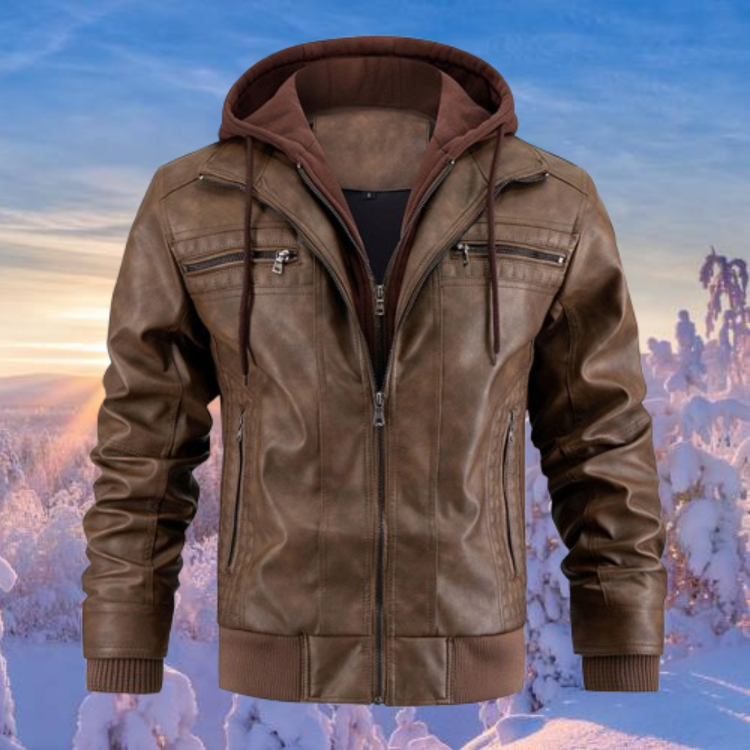 Herren Winterjacke Elegantes Design