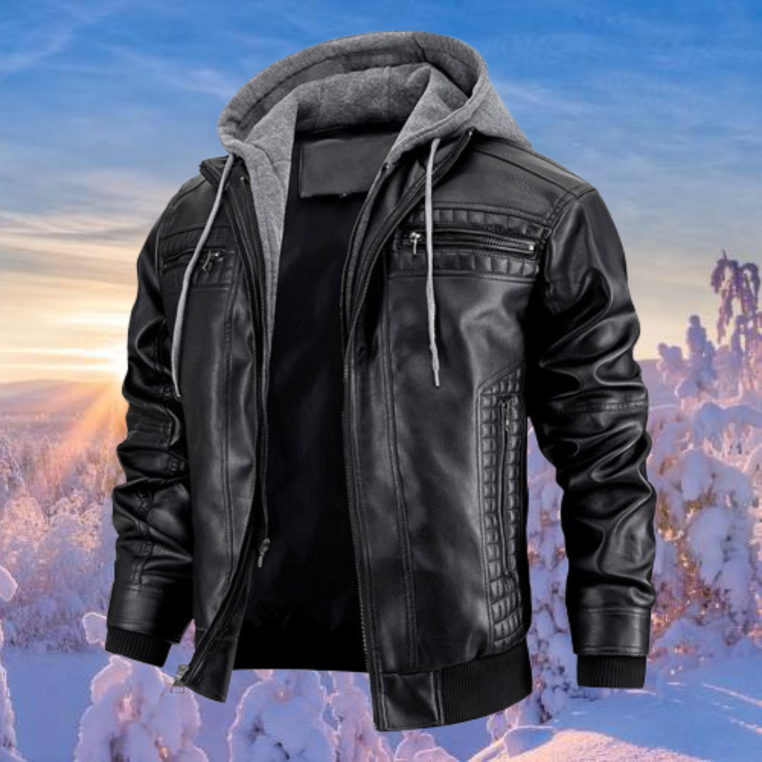 Herren Winterjacke Elegantes Design