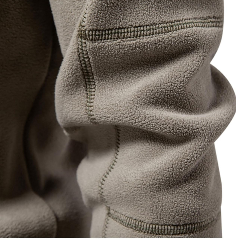 Herren Strickpullover Warm Gefüttert Stehkragen