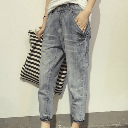 Norvielle Damen Jeans Bequem Stretch - Norvielle