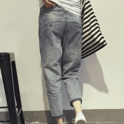 Norvielle Damen Jeans Bequem Stretch