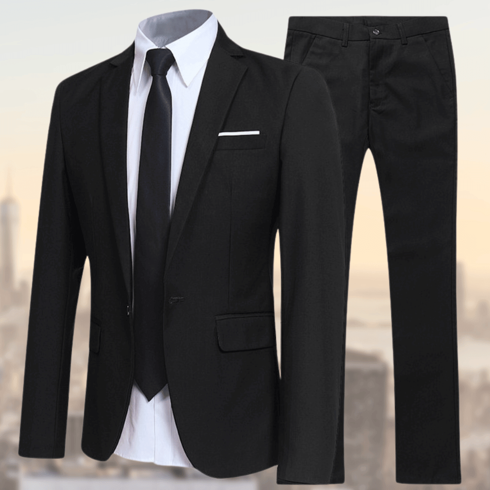 Norvielle Herren Anzug Elegant Bequem