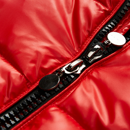 Herren Daunenjacke Gesteppt mit Kapuze